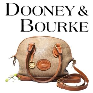 Vintage Dooney and Bourke Tan Satchel 806684